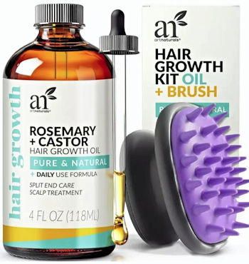Our Choice for Best Manual Hair Massage with Rosemary Oil Kit